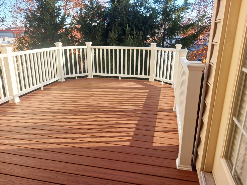 custom built deck