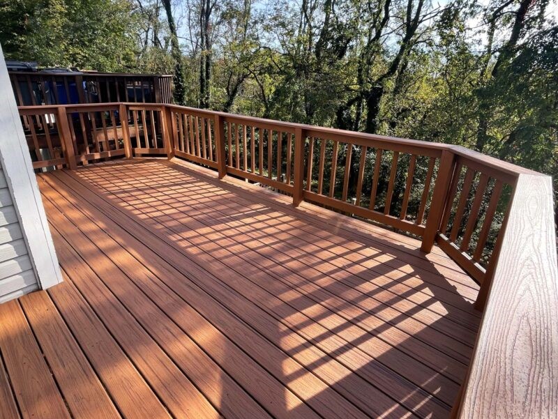 Custom deck in Mclean VA 